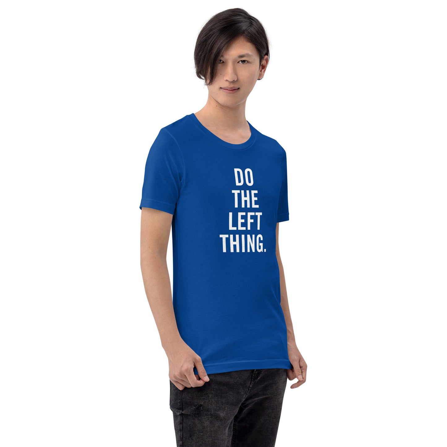 Liberal Left Democrat T-Shirt Blue