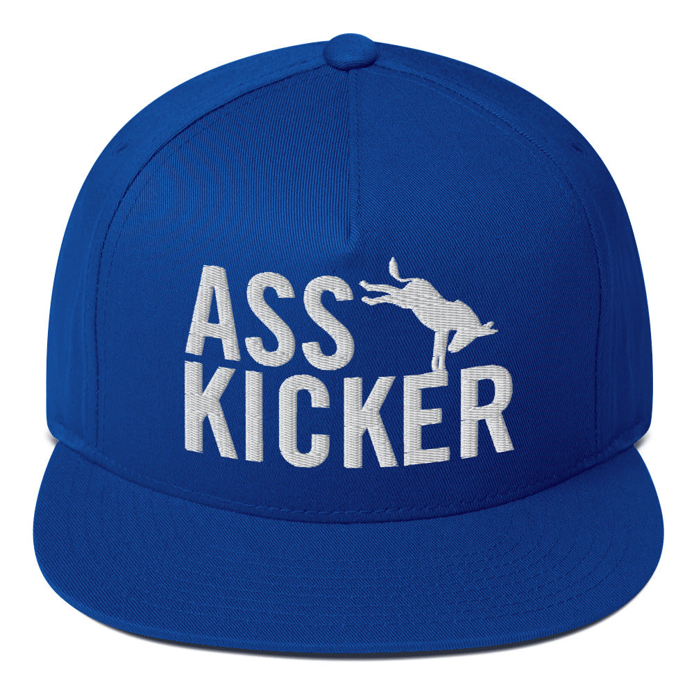 Donkey Democrat Ass Kicker Blue Baseball Cap