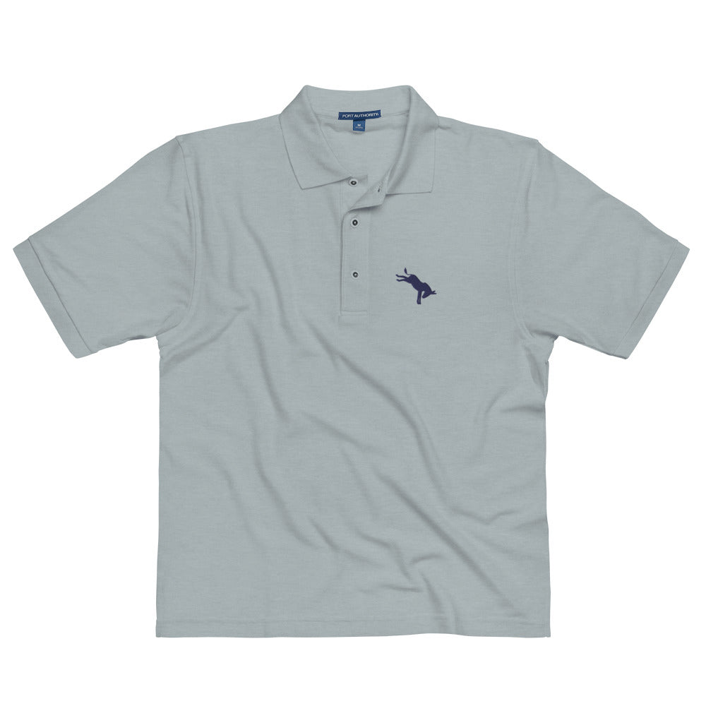 Donkey Democrat Ass Kicker Men's Polo Heather