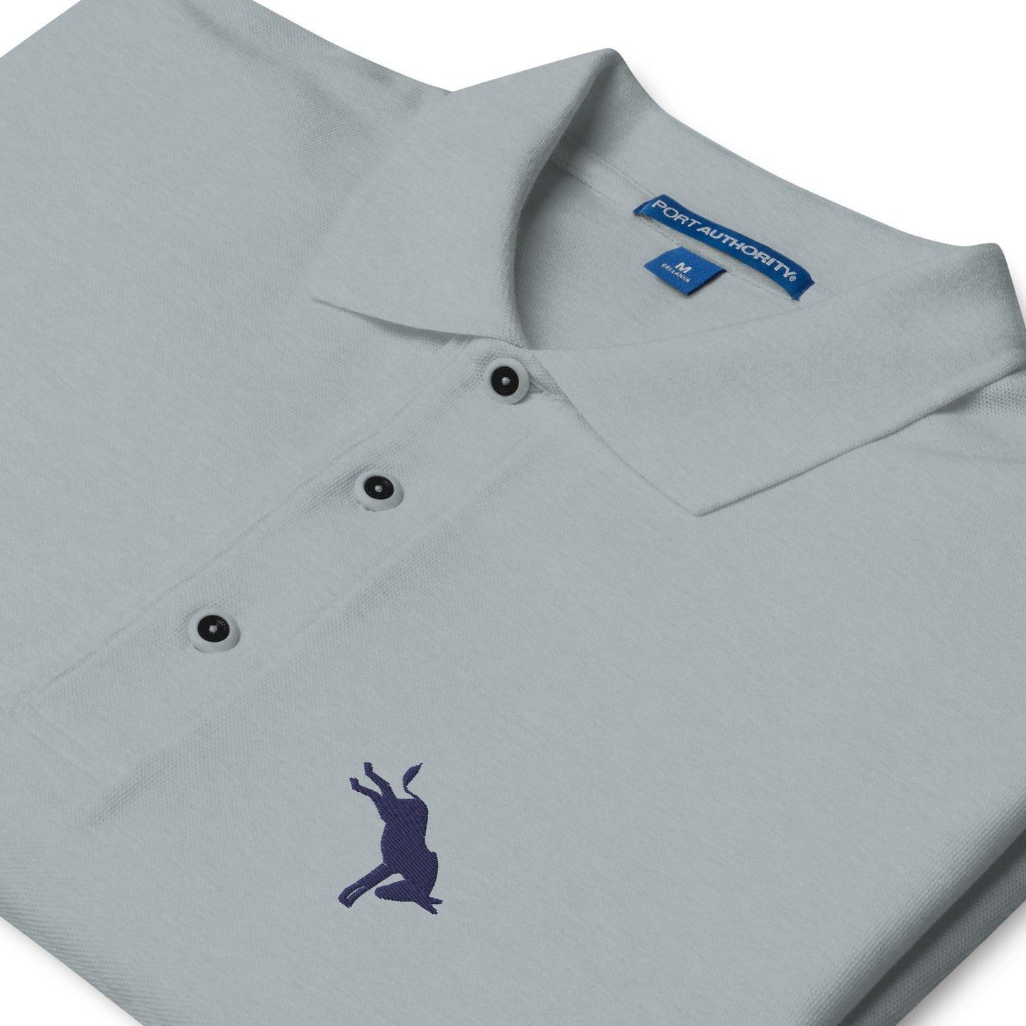 Donkey Democrat Ass Kicker Men's Polo Heather