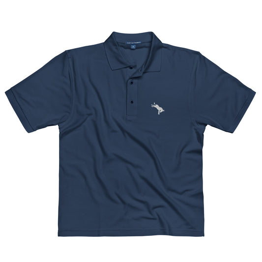 Donkey Democrat Ass Kicker Men's Navy Polo