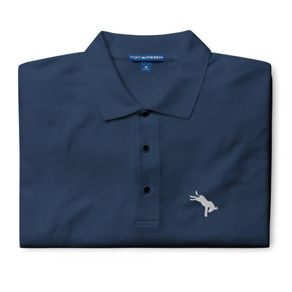 Donkey Democrat Ass Kicker Men's Navy Polo