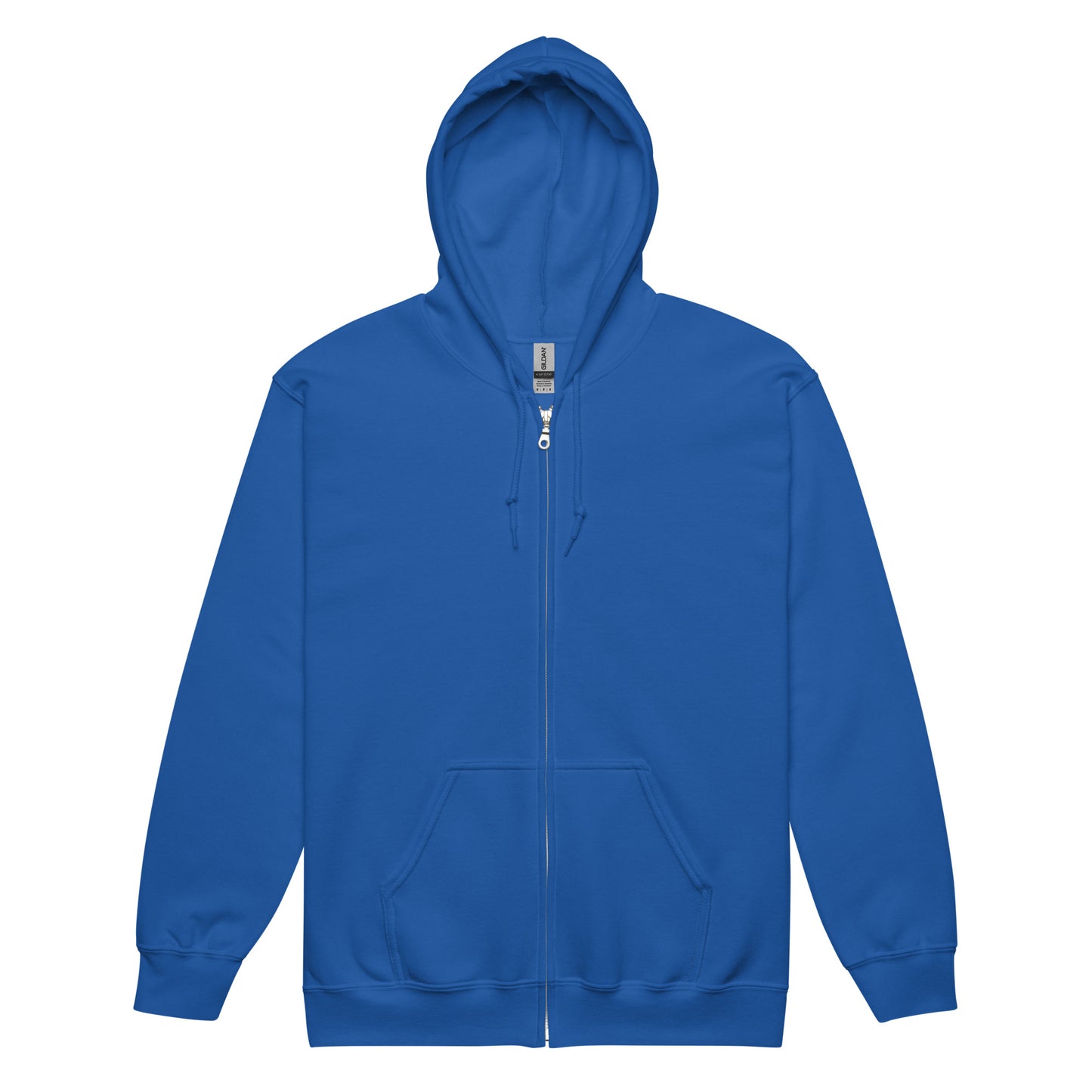 Stop The Hate Full Zip Blue Hoodie