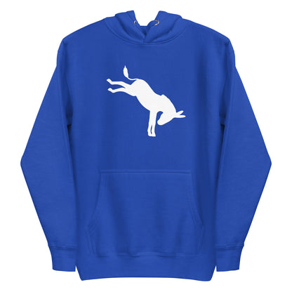 Donkey Democrat Ass Kicker Blue Hoodie