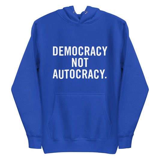 Democracy Hoodie Blue