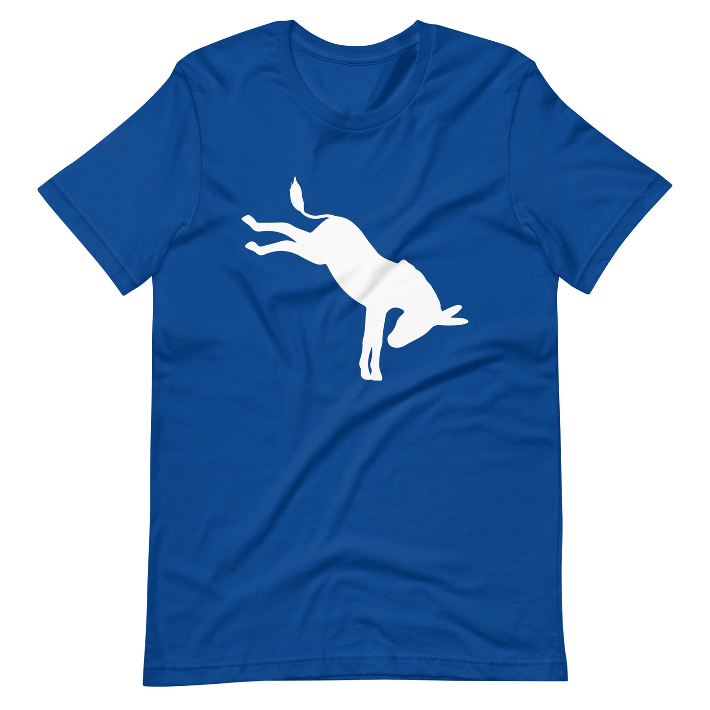 Donkey Democrat Ass Kicker Blue T-Shirt