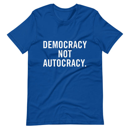 Democracy T-Shirt Blue