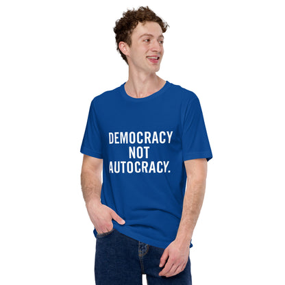 Democracy T-Shirt Blue