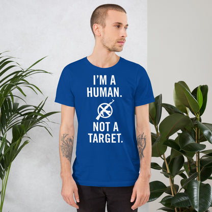 Anti-Gun Violence Mass Shooting Blue T-Shirt