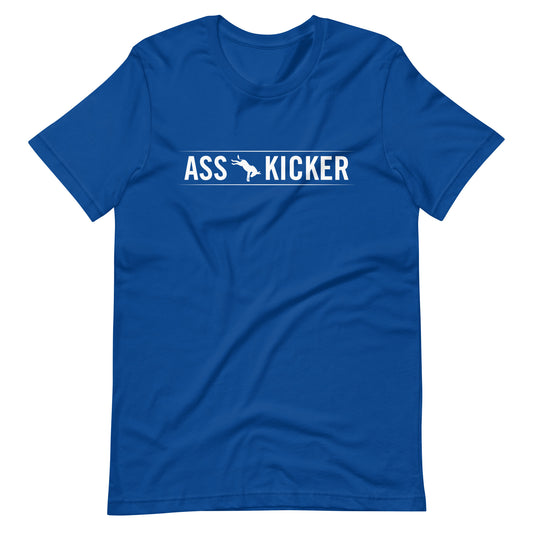 Donkey Democrat Ass Kicker Blue T-Shirt